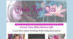 Desktop Screenshot of createmorebliss.com